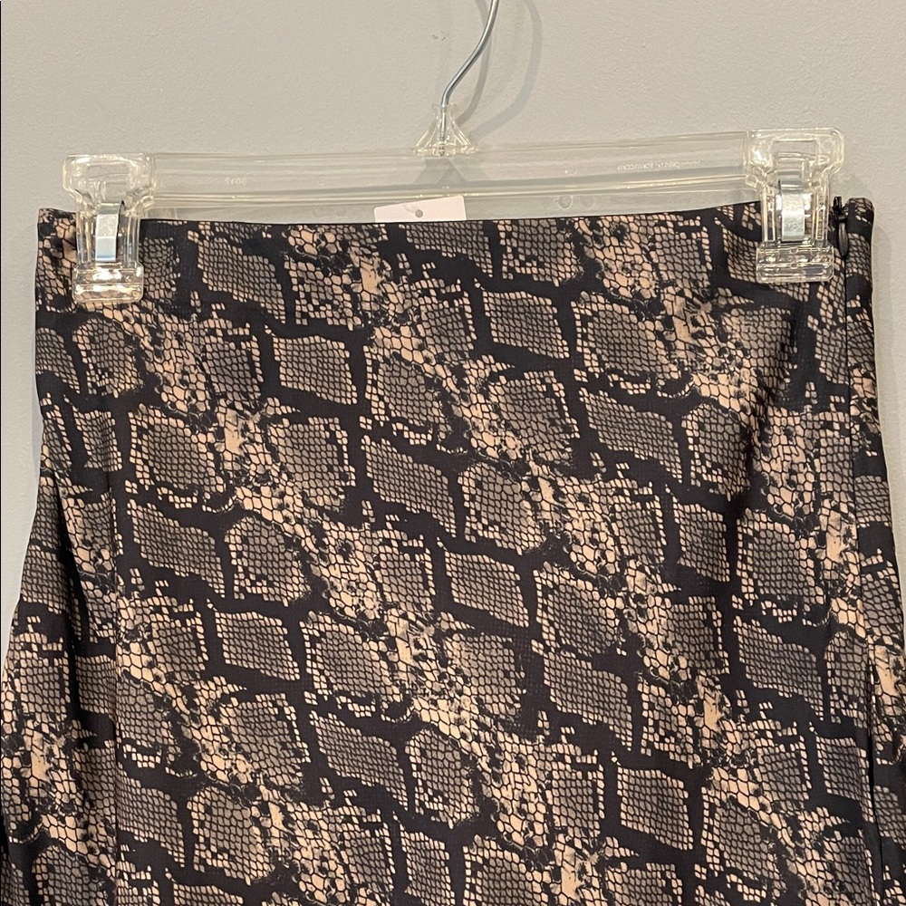 Urban outfitters Snake Print Midi  Skirt new with tags - Picture 2 of 3